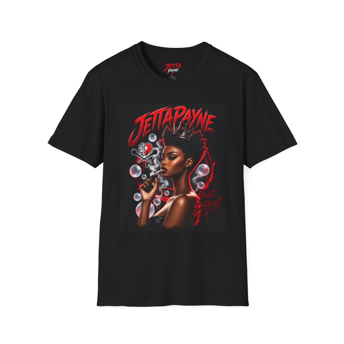 Built Different Black T-Shirt