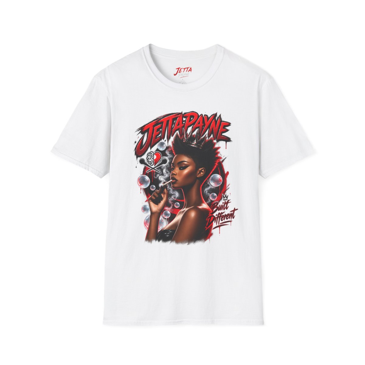 Built Different White T-Shirt