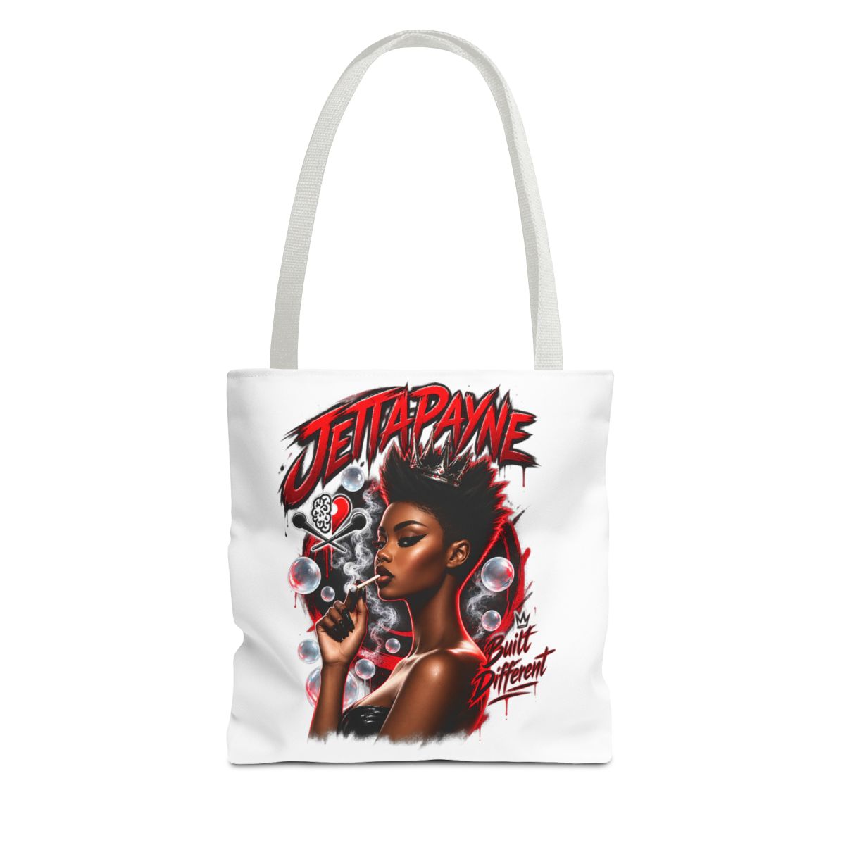 Built Different Tote Bag - White