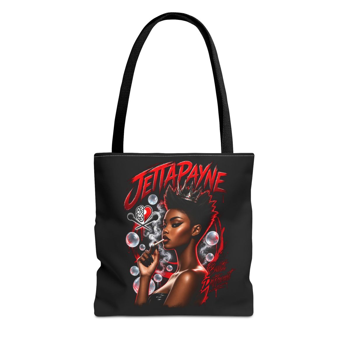 Built Different Tote Bag - Black