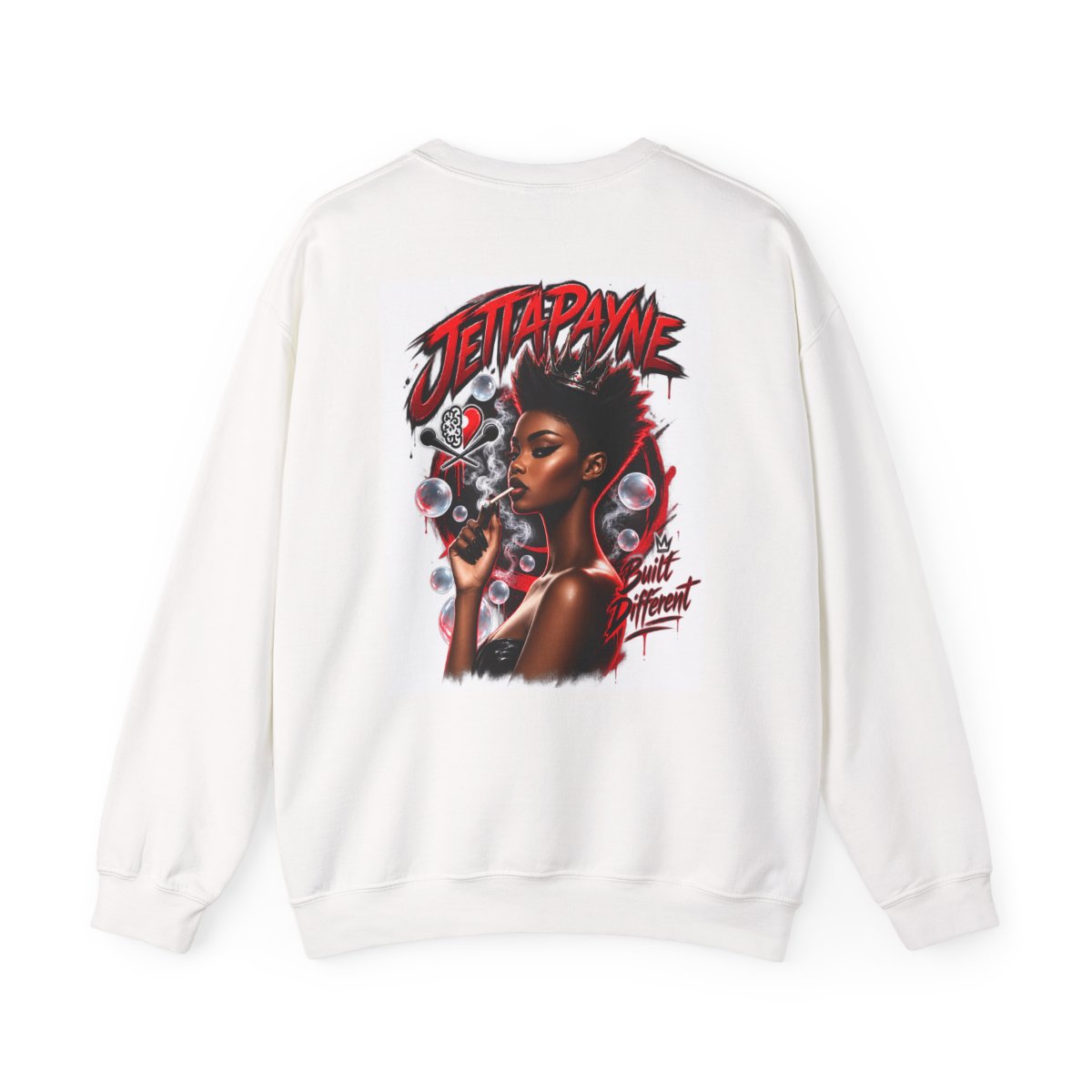 Built Different Sweatshirt - White